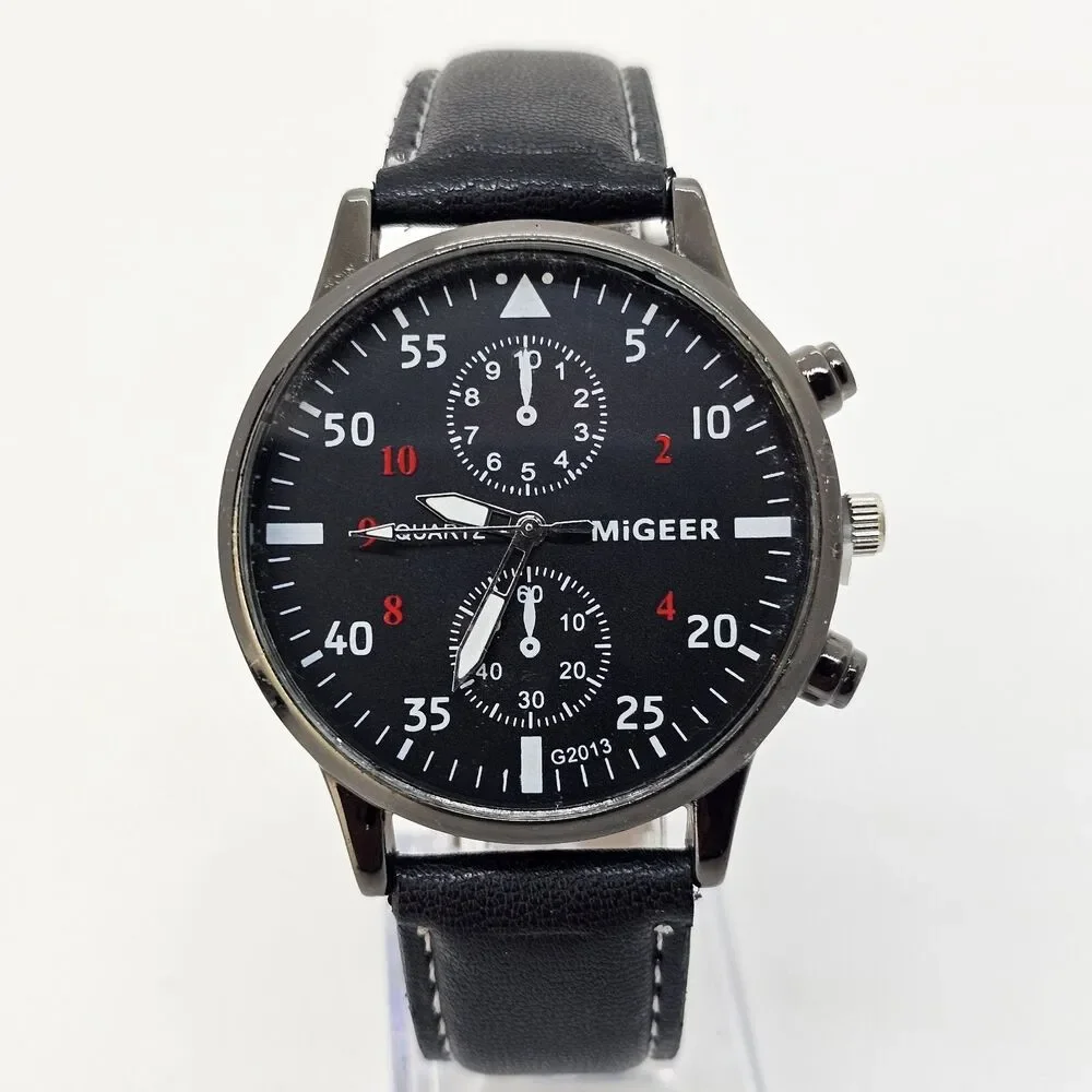 3X Men's Fashion Watches Good For Birthday Graduation Gifts Men's Watch Set of 3